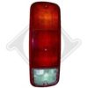 DIEDERICHS 1660096 Lens, combination rearlight
